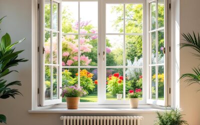 Ventanas de PVC para primavera