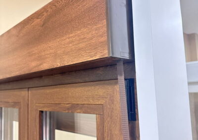 cajon de persiana en madera