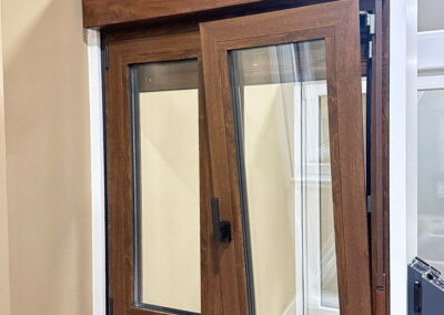 ventana pvc-s76 en madera
